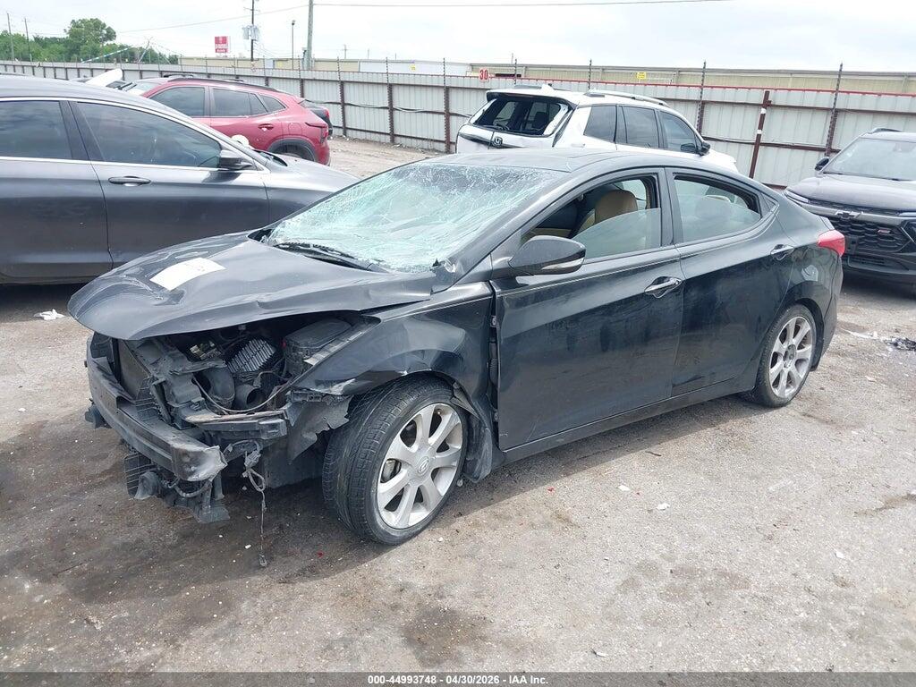 5NPDH4AE0DH432172 2013 HYUNDAI ELANTRA photo no. 2