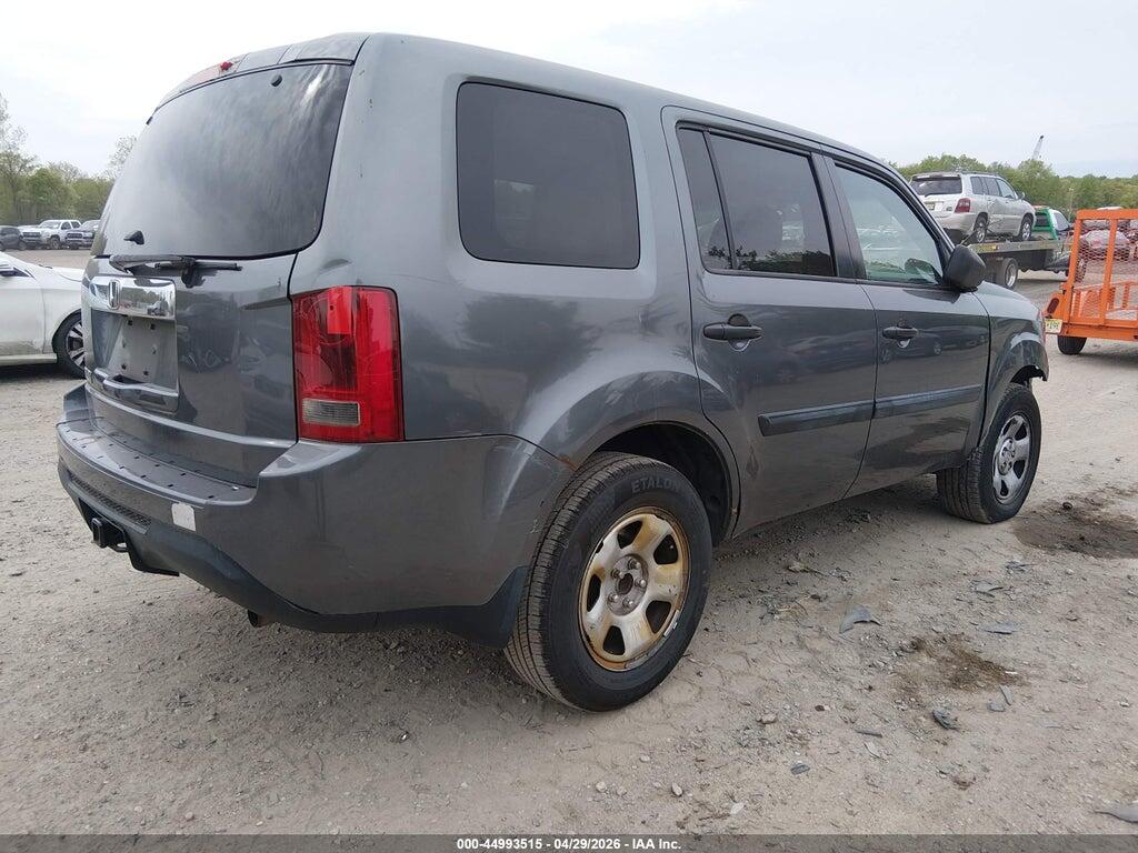 5FNYF3H28DB006516 2013 HONDA PILOT photo no. 4