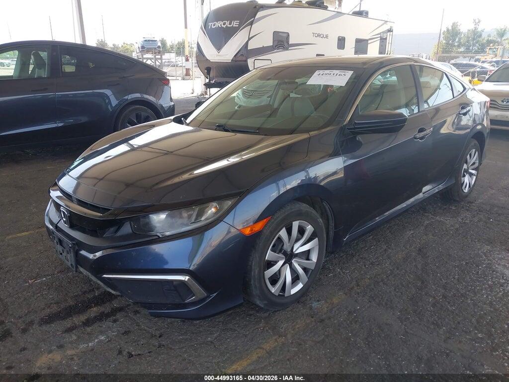 2HGFC2F61MH525130 2021 HONDA CIVIC photo no. 2