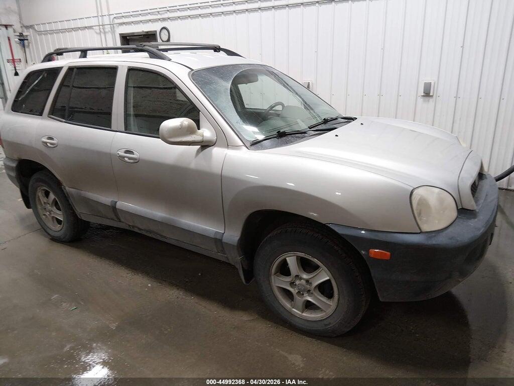 KM8SC73D22U155342 2002 HYUNDAI SANTA FE photo no. 1
