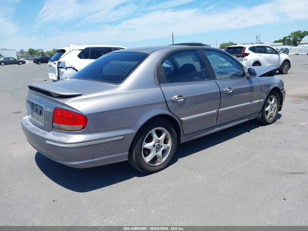 KMHWF35H55A207246 2005 HYUNDAI SONATA photo no. 4