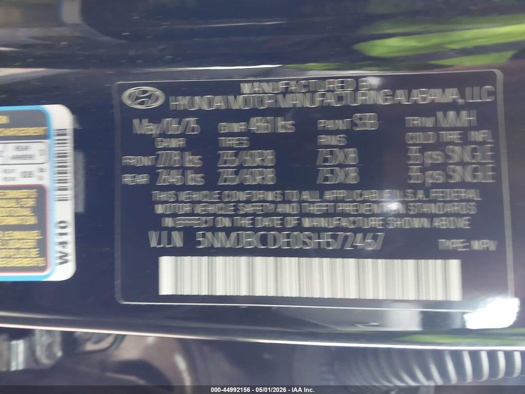 5NMJBCDE0SH572467 2025 HYUNDAI TUCSON photo no. 9