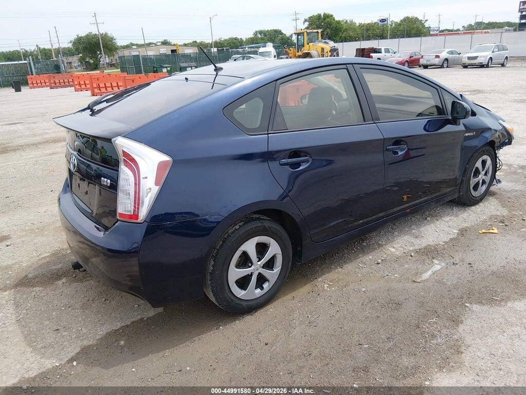 JTDKN3DUXC1548739 2012 TOYOTA PRIUS photo no. 4