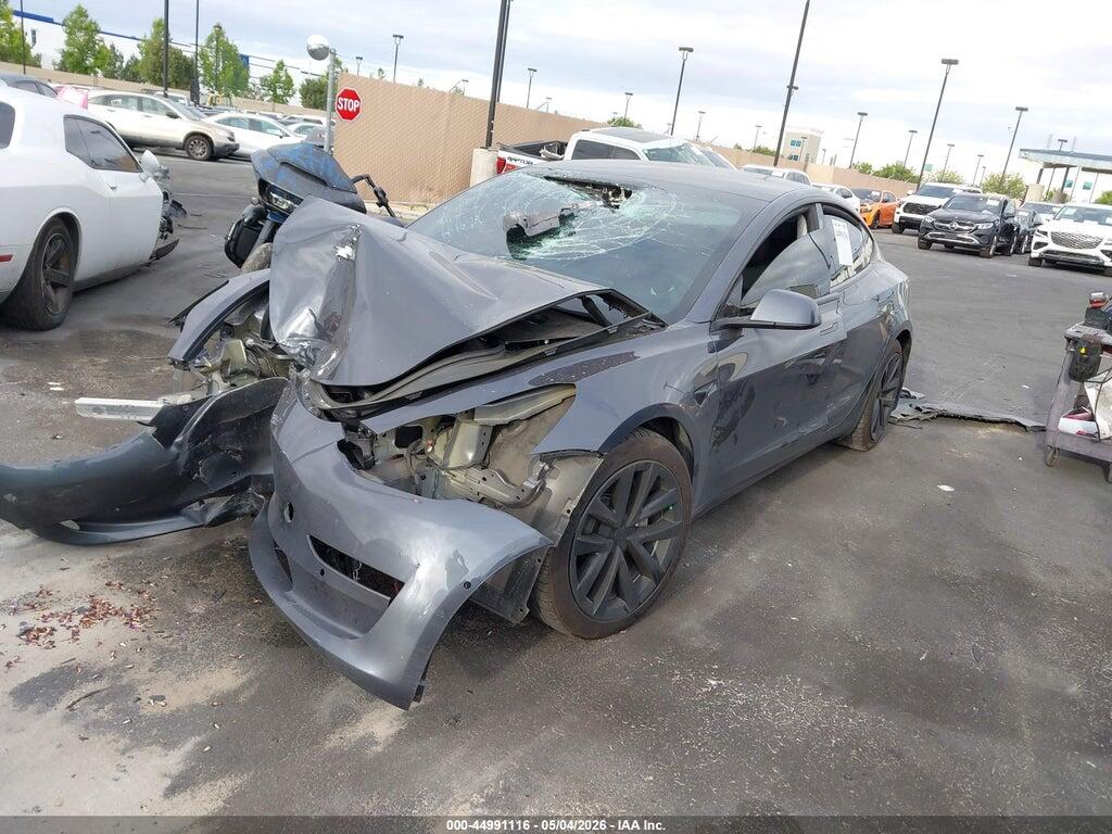 5YJ3E1EBXMF063189 2021 TESLA MODEL 3 photo no. 2