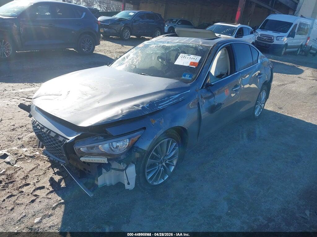 JN1EV7AR9JM438610 2018 INFINITI Q50 photo no. 2
