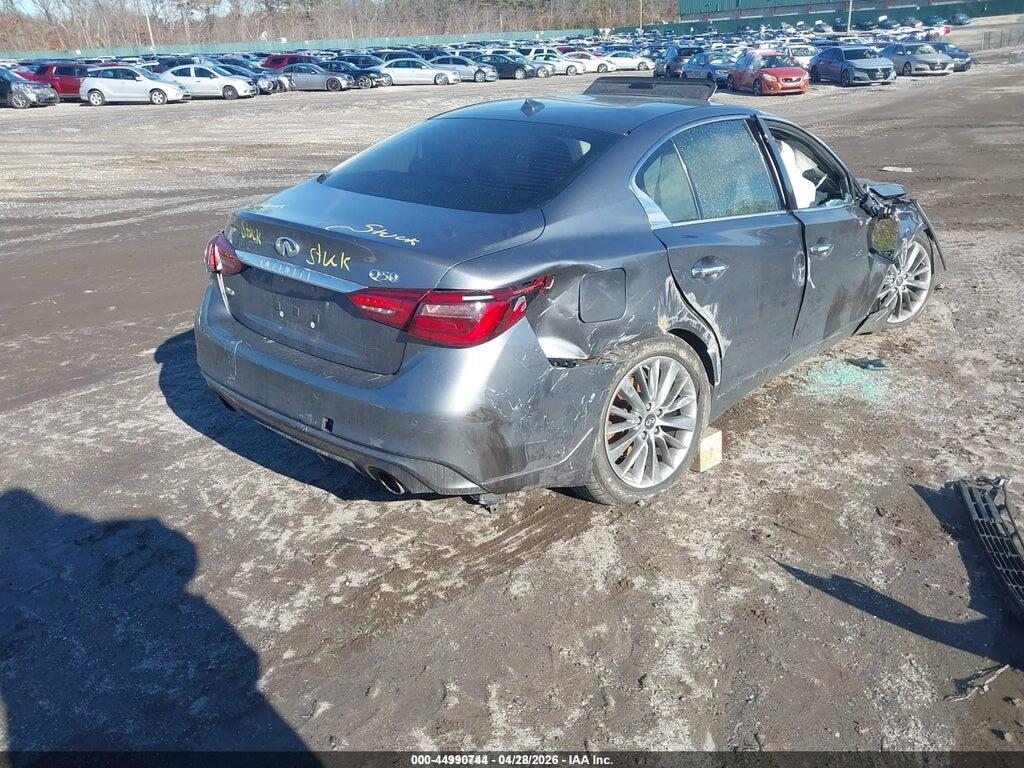 JN1EV7AR9JM438610 2018 INFINITI Q50 photo no. 4