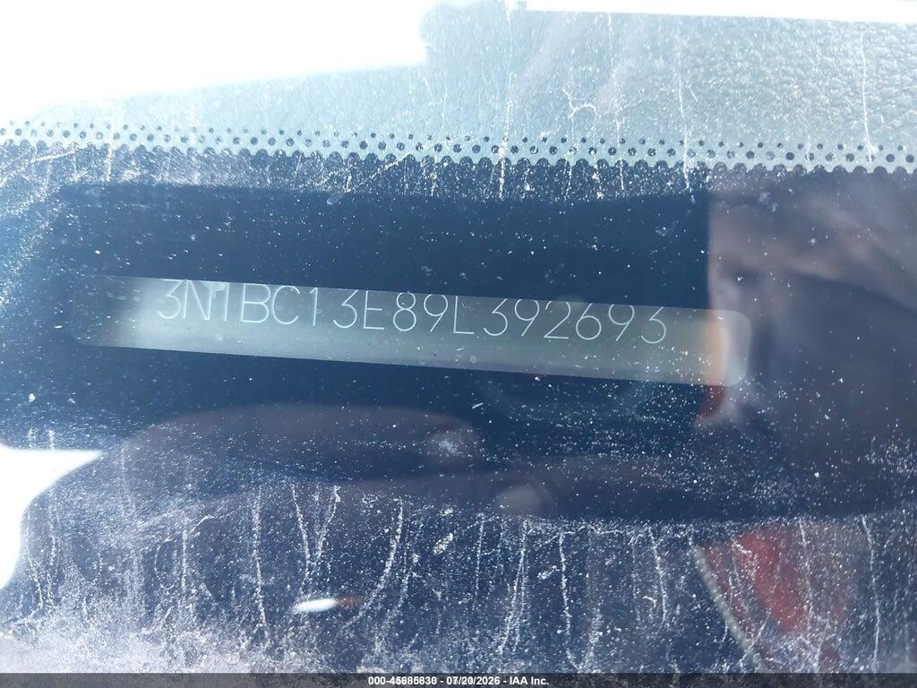 3N1BC13E89L392693 2009 NISSAN VERSA photo no. 12