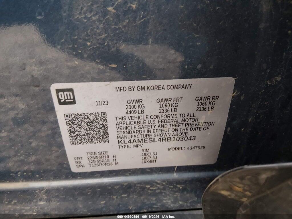 KL4AMESL4RB103043 2024 BUICK ENCORE GX photo no. 9