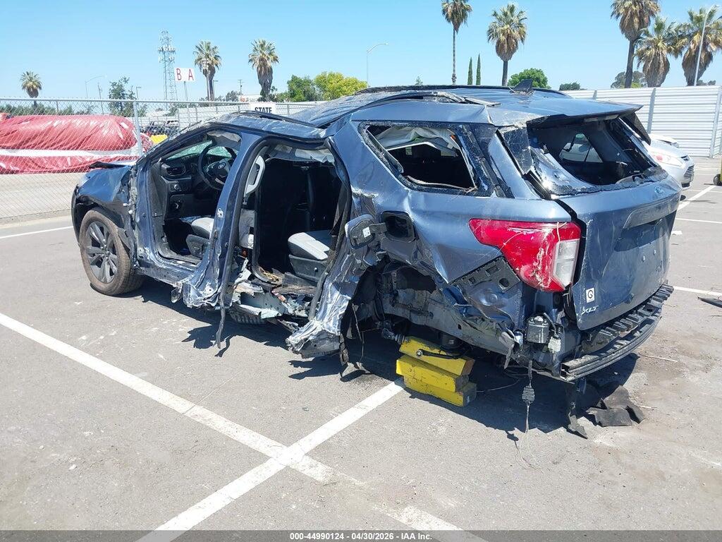 1FMSK8DH3MGA33391 2021 FORD EXPLORER photo no. 3