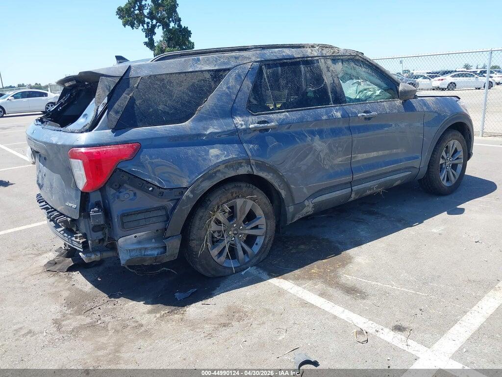 1FMSK8DH3MGA33391 2021 FORD EXPLORER photo no. 4