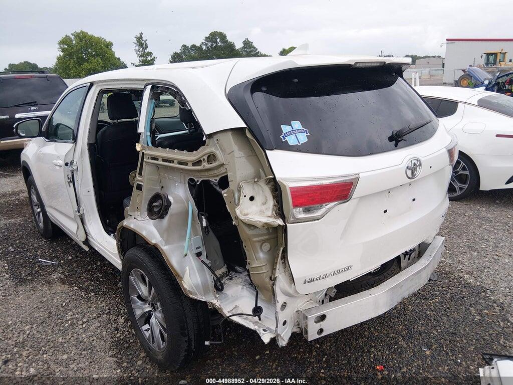 5TDKKRFH6FS079247 2015 TOYOTA HIGHLANDER photo no. 3