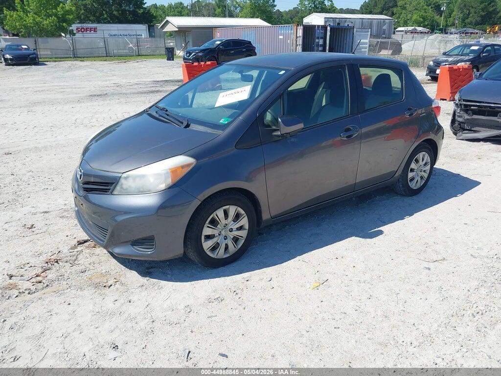 JTDKTUD39ED576925 2014 TOYOTA YARIS photo no. 2