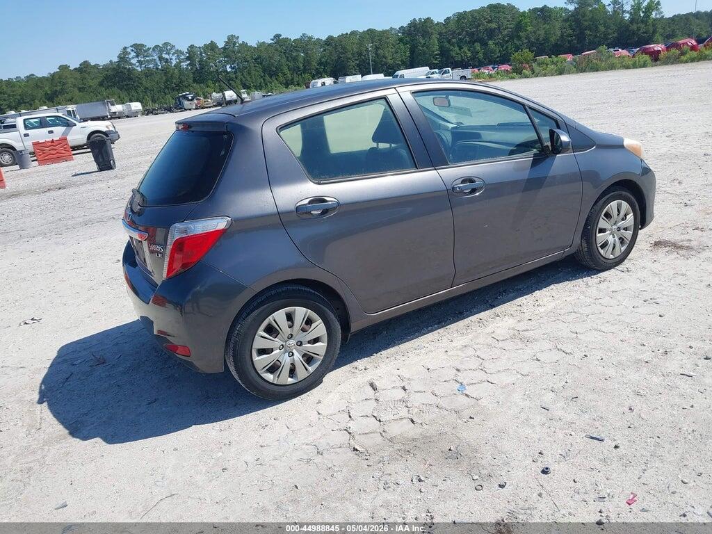 JTDKTUD39ED576925 2014 TOYOTA YARIS photo no. 4