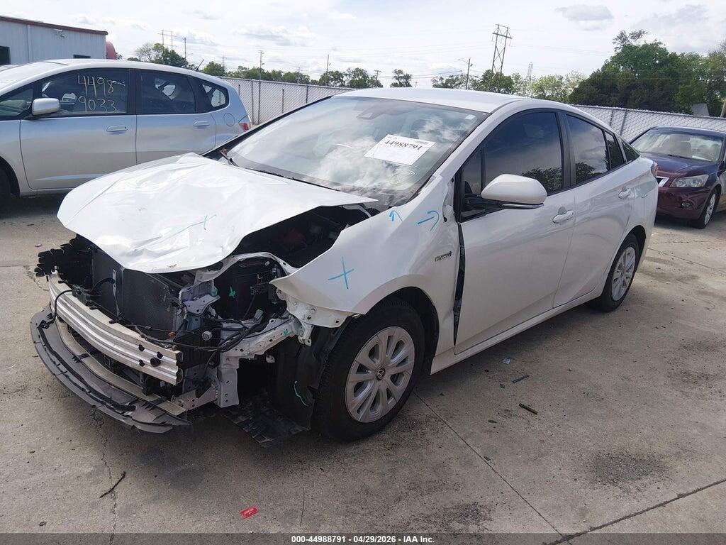 JTDKARFU8L3123472 2020 TOYOTA PRIUS photo no. 2