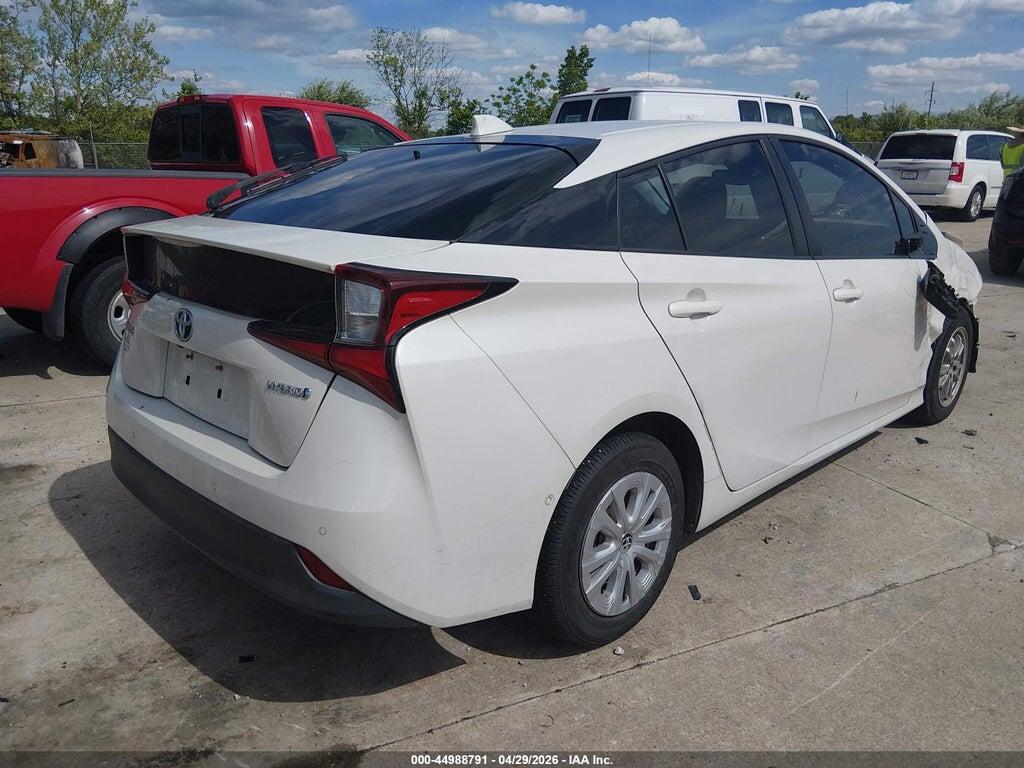 JTDKARFU8L3123472 2020 TOYOTA PRIUS photo no. 4