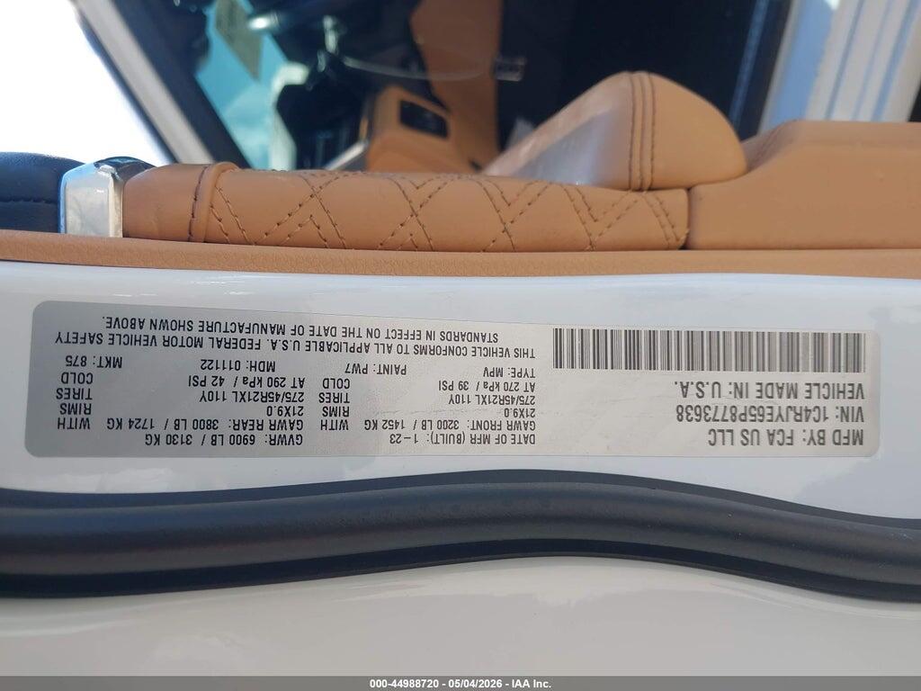 1C4RJYE65P8773638 2023 JEEP GRAND CHEROKEE 4XE photo no. 9