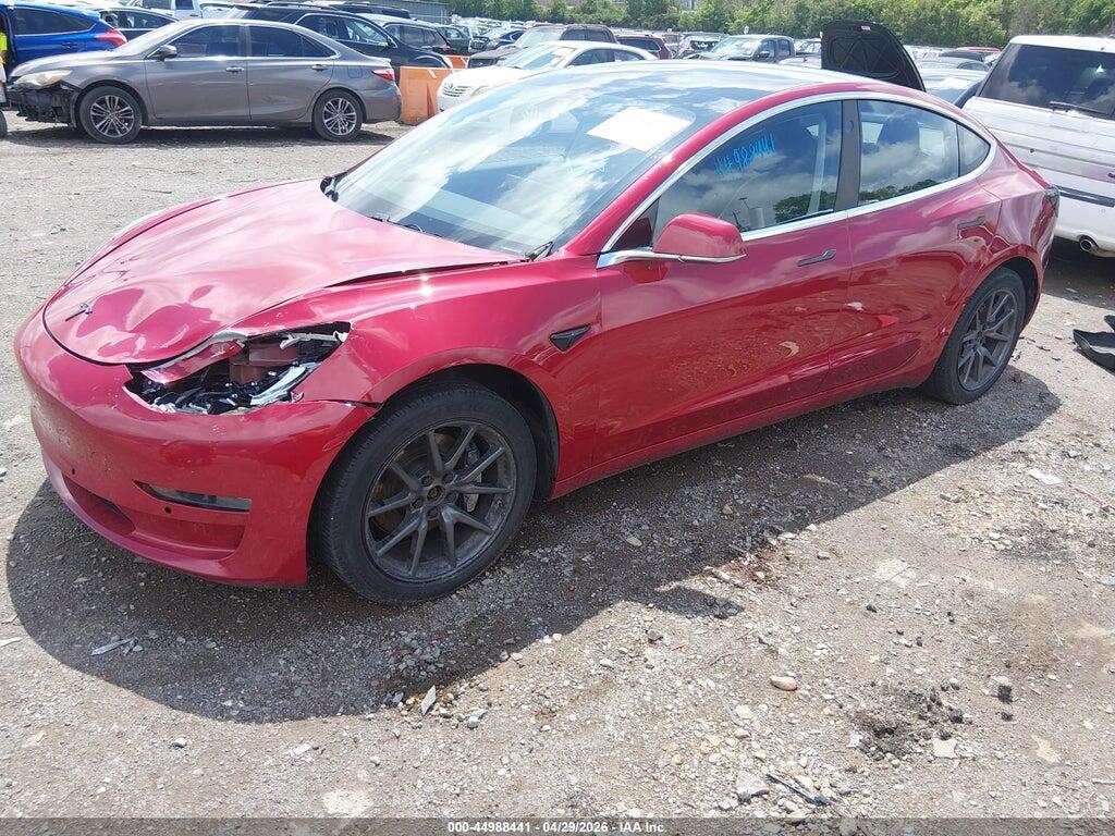 5YJ3E1EB9JF064247 2018 TESLA MODEL 3 photo no. 2