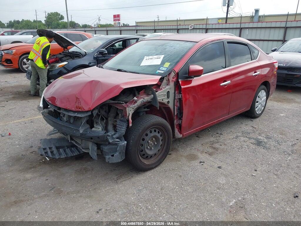 3N1AB7AP3EY331111 2014 NISSAN SENTRA photo no. 2