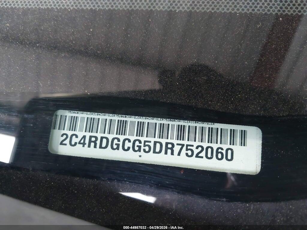 2C4RDGCG5DR752060 2013 DODGE GRAND CARAVAN photo no. 9