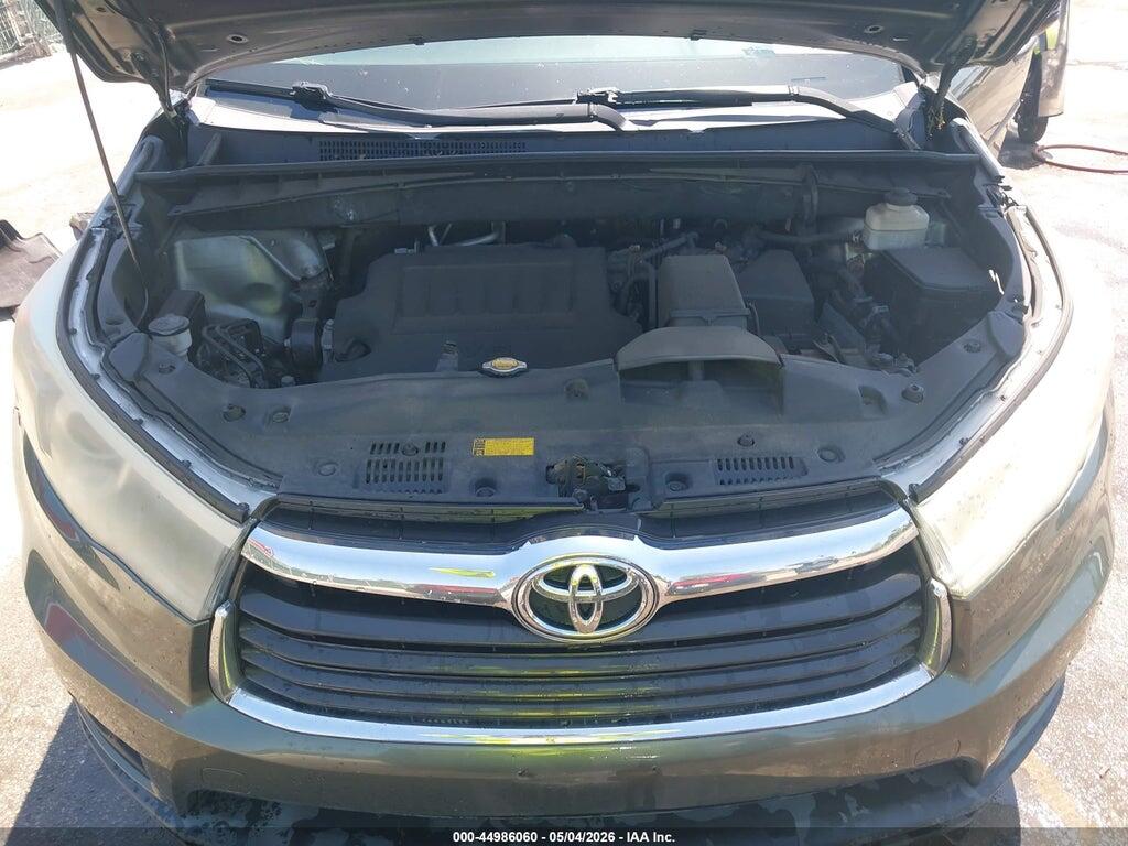 5TDJKRFH2FS107721 2015 TOYOTA HIGHLANDER photo no. 10
