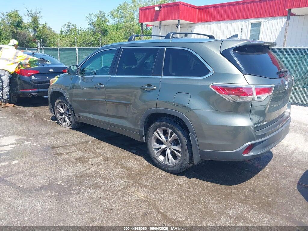 5TDJKRFH2FS107721 2015 TOYOTA HIGHLANDER photo no. 3