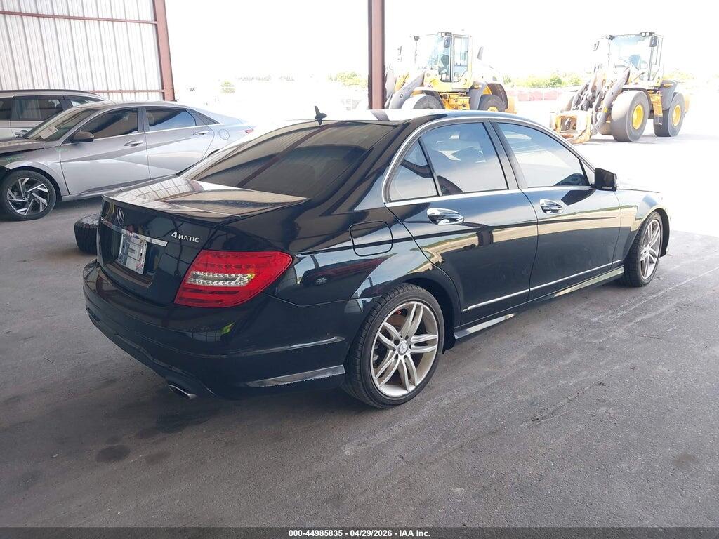 WDDGF8AB8DR245499 2013 MERCEDES-BENZ C 300 photo no. 4