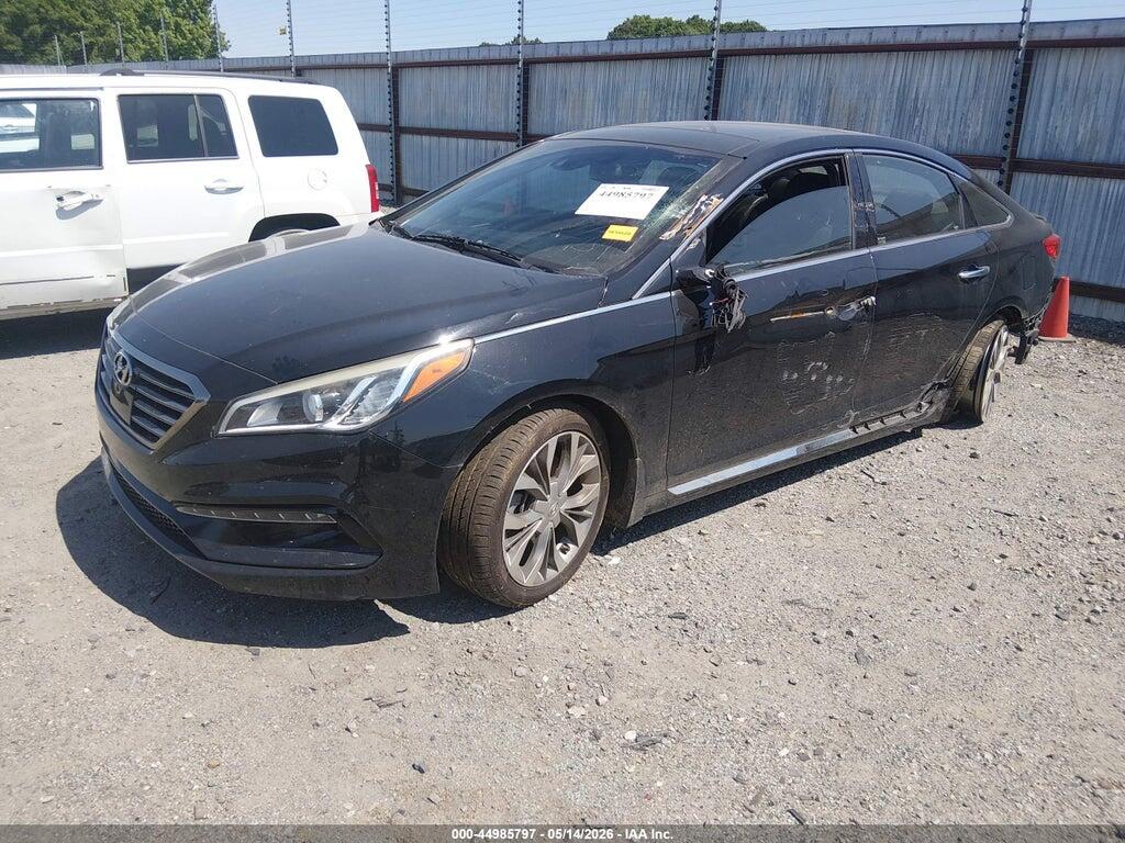 5NPE34AB8FH143570 2015 HYUNDAI SONATA photo no. 2
