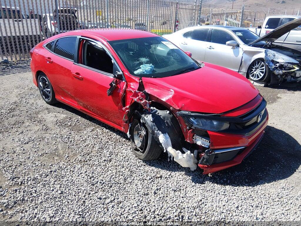 2HGFC2F67KH604265 2019 HONDA CIVIC photo no. 1