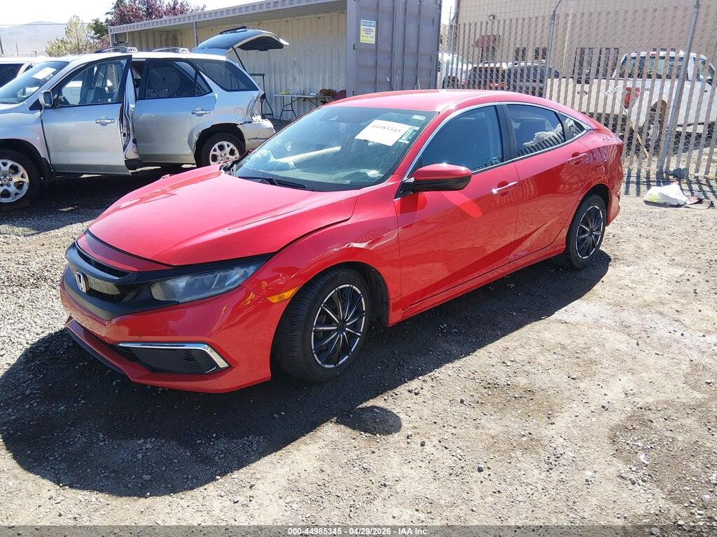 2HGFC2F67KH604265 2019 HONDA CIVIC photo no. 2