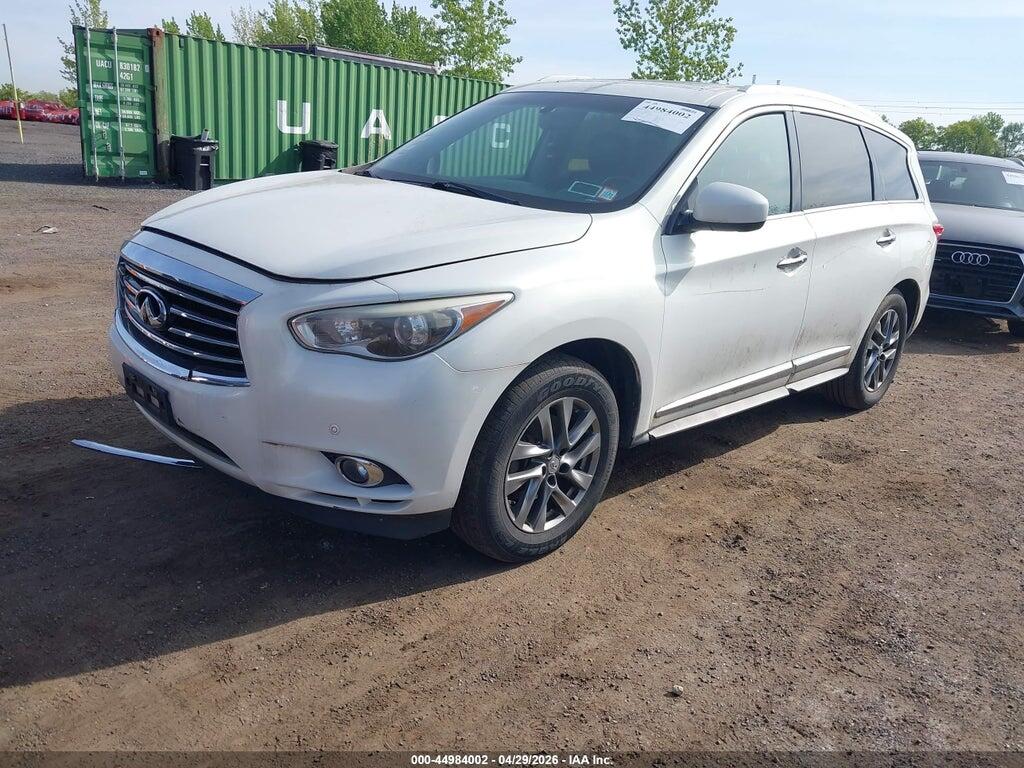 5N1AL0MM2DC328528 2013 INFINITI JX35 photo no. 2