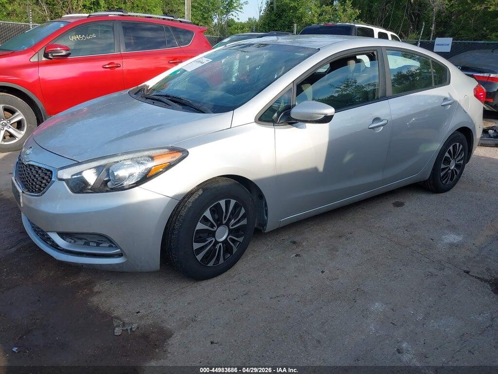 KNAFK4A63F5433240 2015 KIA FORTE photo no. 2