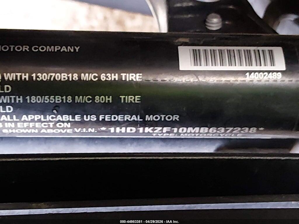 1HD1KZF10MB637238 2021 HARLEY-DAVIDSON FLTRK photo no. 10