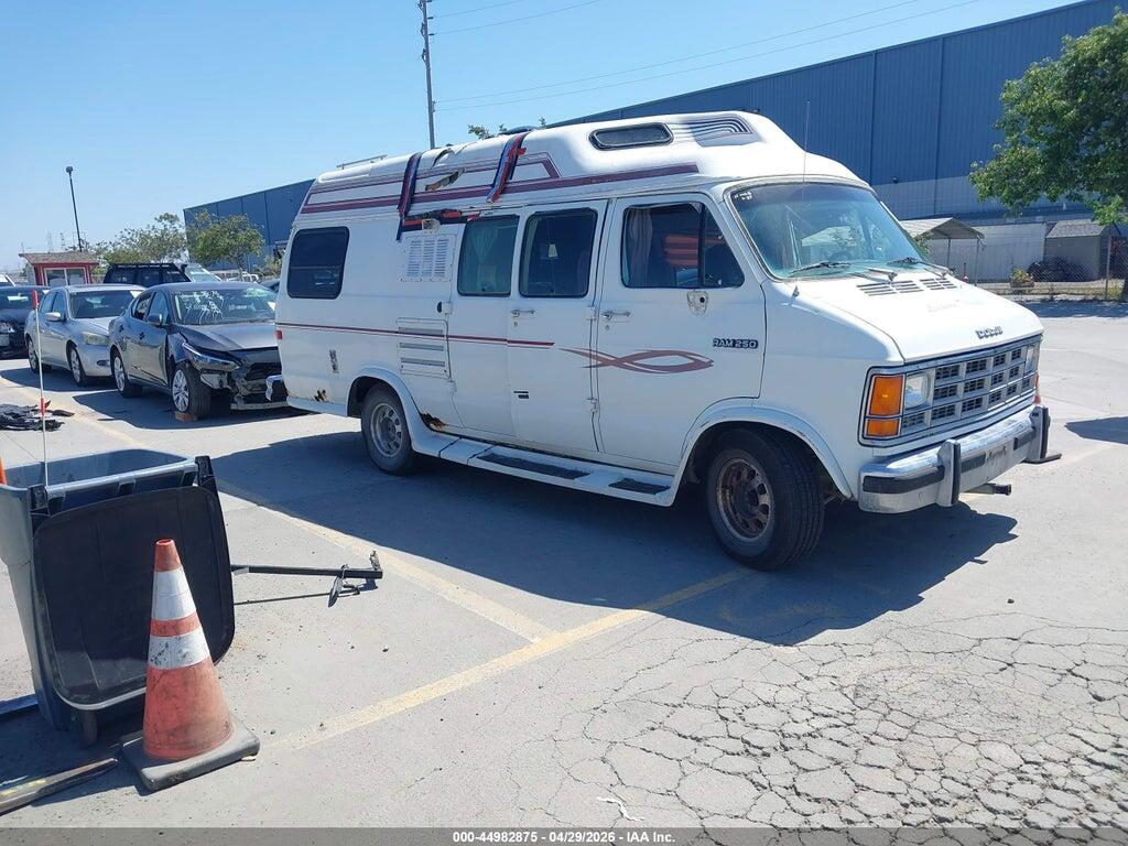 2B6HB21Y2PK516242 1993 DODGE RAM VAN photo no. 1