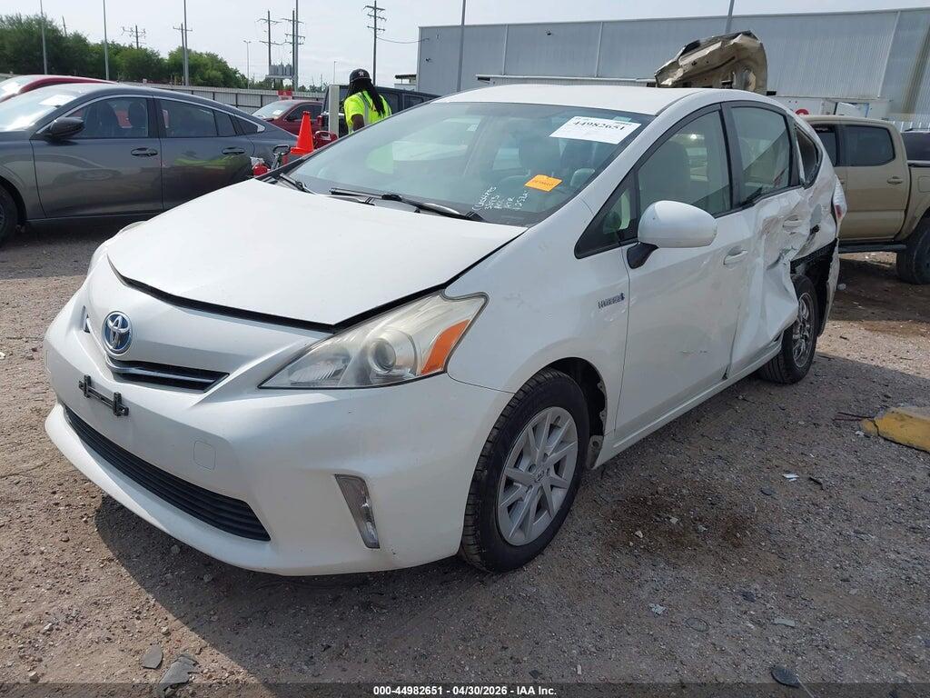 JTDZN3EU3C3133893 2012 TOYOTA PRIUS V photo no. 2