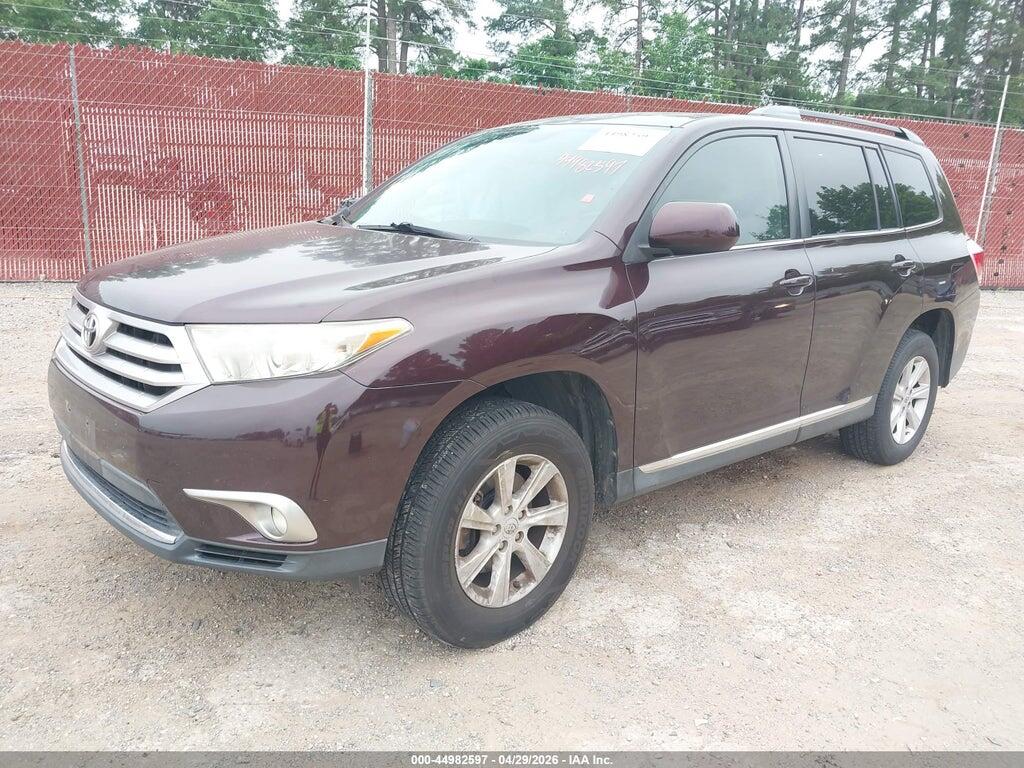5TDZK3EH8CS084488 2012 TOYOTA HIGHLANDER photo no. 2