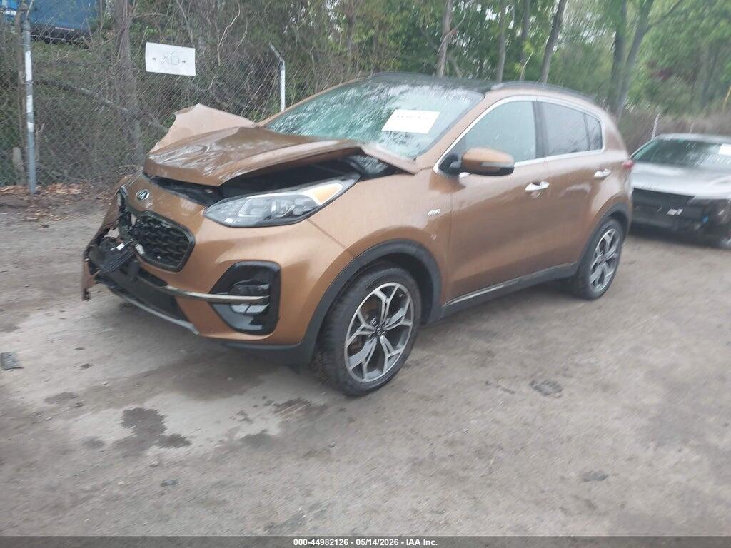 KNDPRCA64L7666640 2020 KIA SPORTAGE photo no. 2