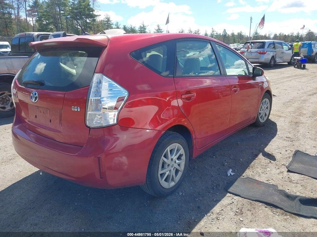 JTDZN3EU2C3137806 2012 TOYOTA PRIUS V photo no. 4