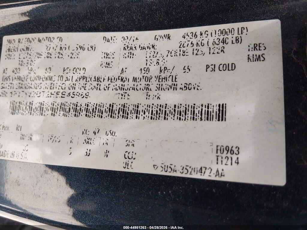 1FT7W2BT2HEB45989 2017 FORD F-250 photo no. 9