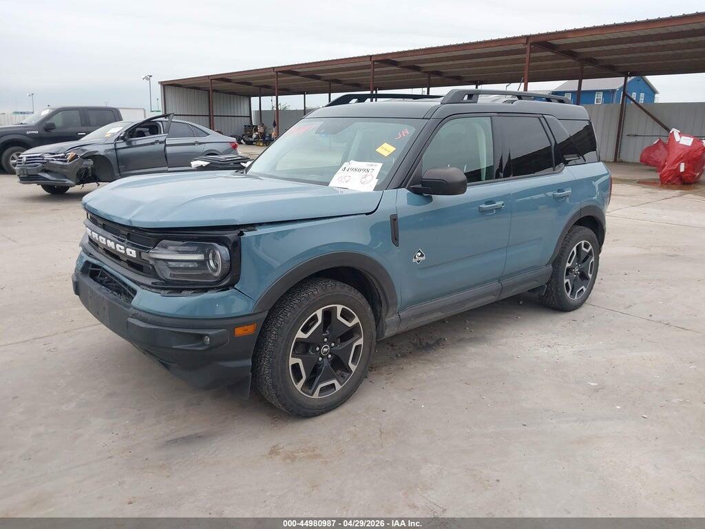 3FMCR9C69NRD65819 2022 FORD BRONCO SPORT photo no. 2