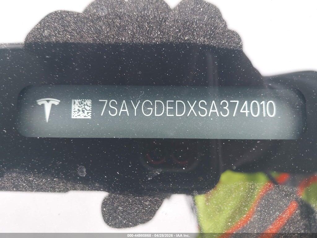 7SAYGDEDXSA374010 2025 TESLA MODEL Y photo no. 9
