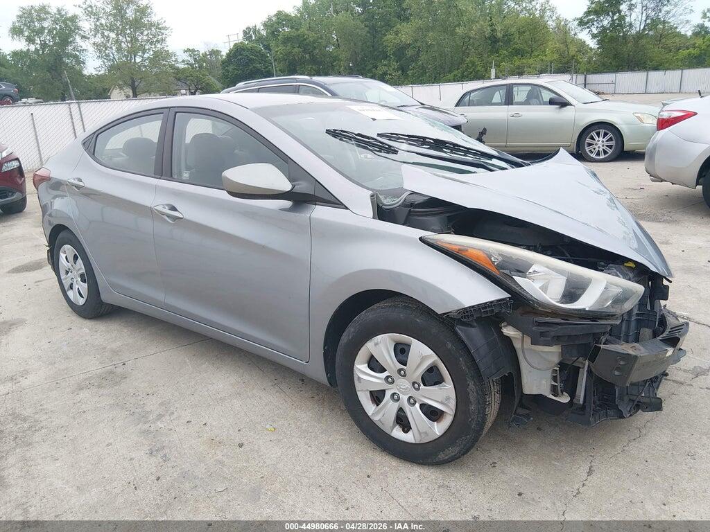 5NPDH4AE7GH736328 2016 HYUNDAI ELANTRA photo no. 1