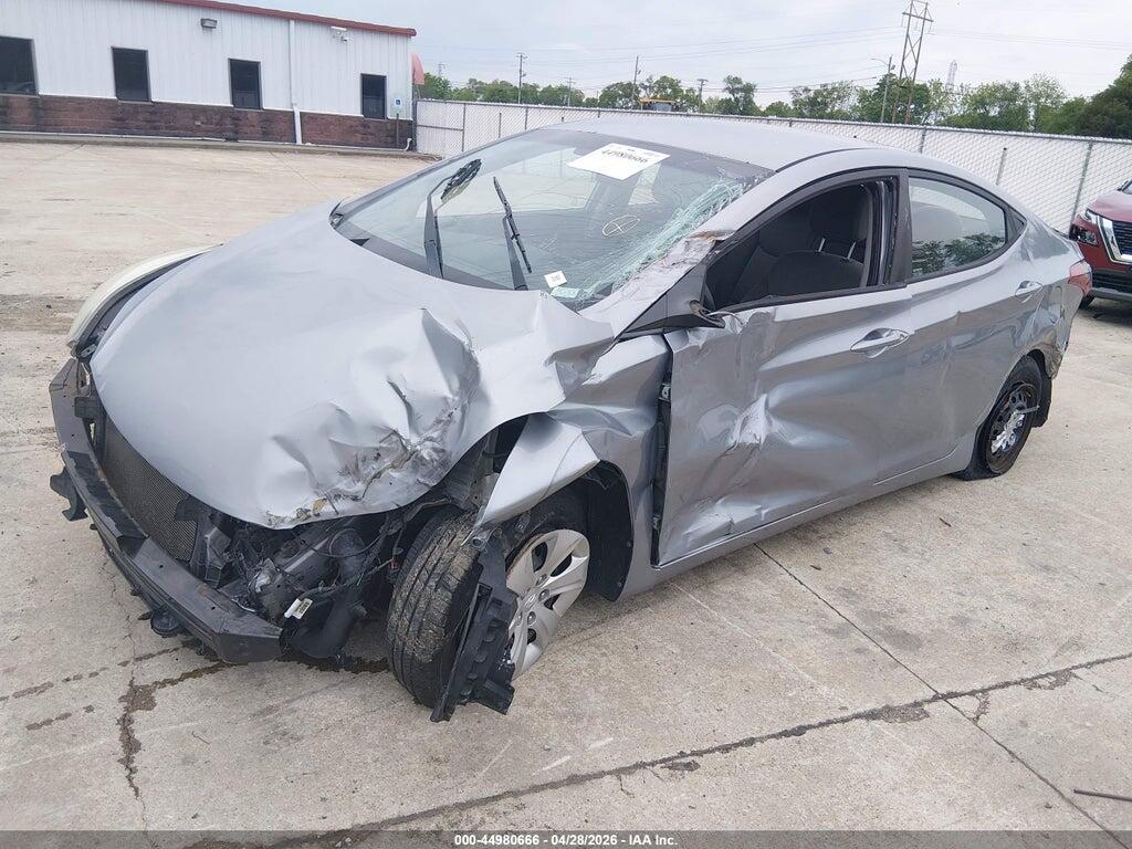 5NPDH4AE7GH736328 2016 HYUNDAI ELANTRA photo no. 2