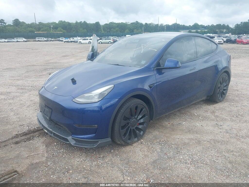 7SAYGDEF5PF807681 2023 TESLA MODEL Y photo no. 2