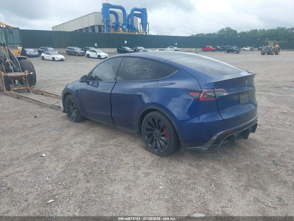 7SAYGDEF5PF807681 2023 TESLA MODEL Y photo no. 3