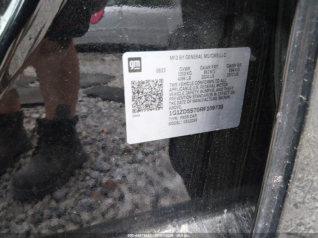 1G1ZD5ST0RF109738 2024 CHEVROLET MALIBU photo no. 9