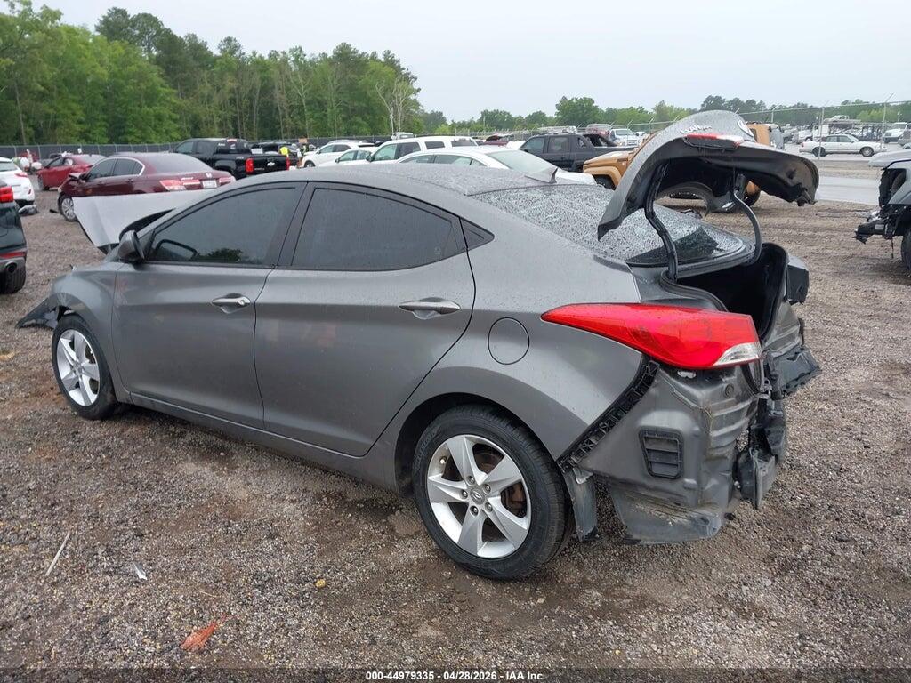 5NPDH4AE6DH291107 2013 HYUNDAI ELANTRA photo no. 3