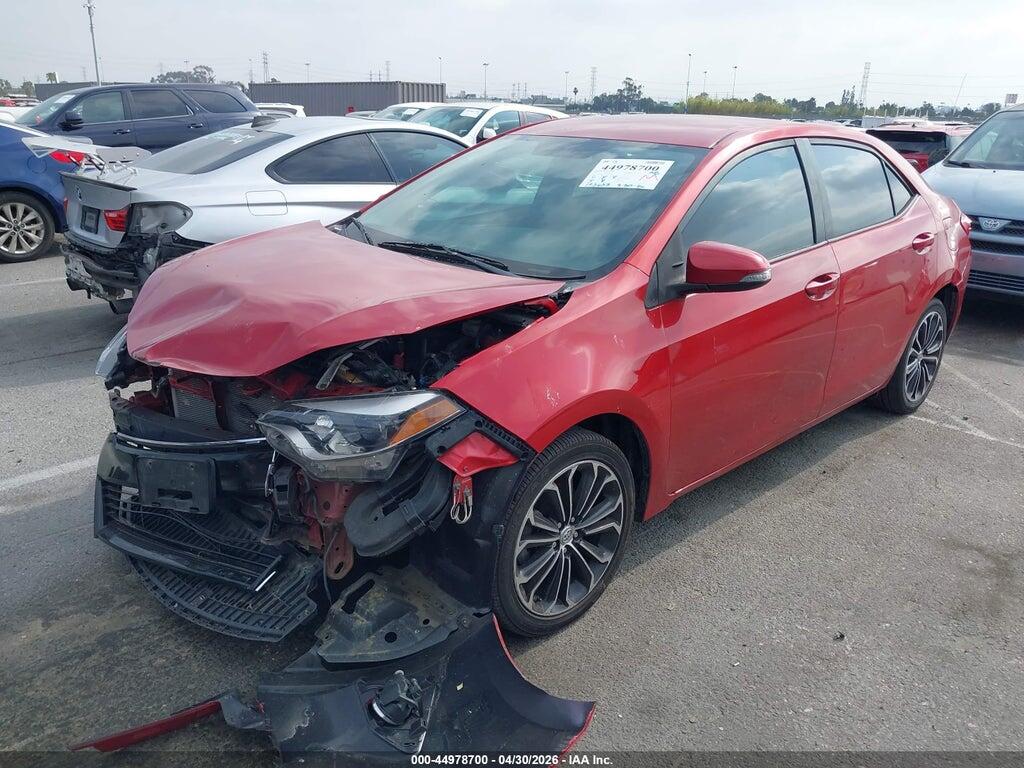 5YFBURHE5EP166478 2014 TOYOTA COROLLA photo no. 2