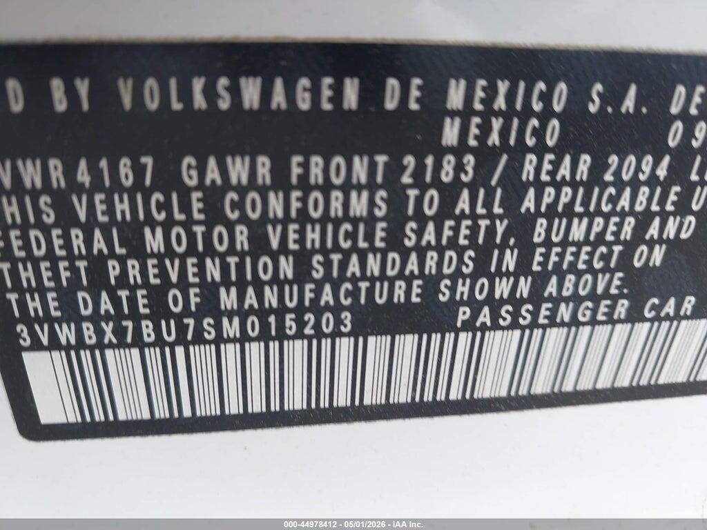 3VWBX7BU7SM015203 2025 VOLKSWAGEN JETTA photo no. 9