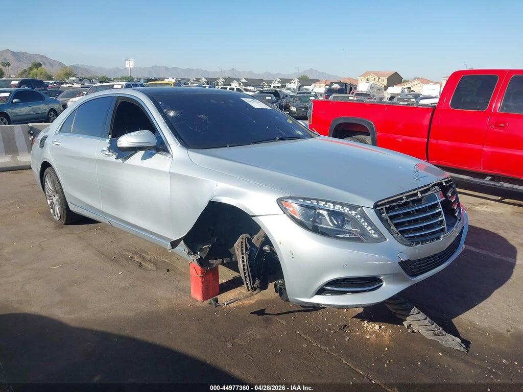 WDDUG8FB2FA155355 2015 MERCEDES-BENZ S 550 photo no. 1