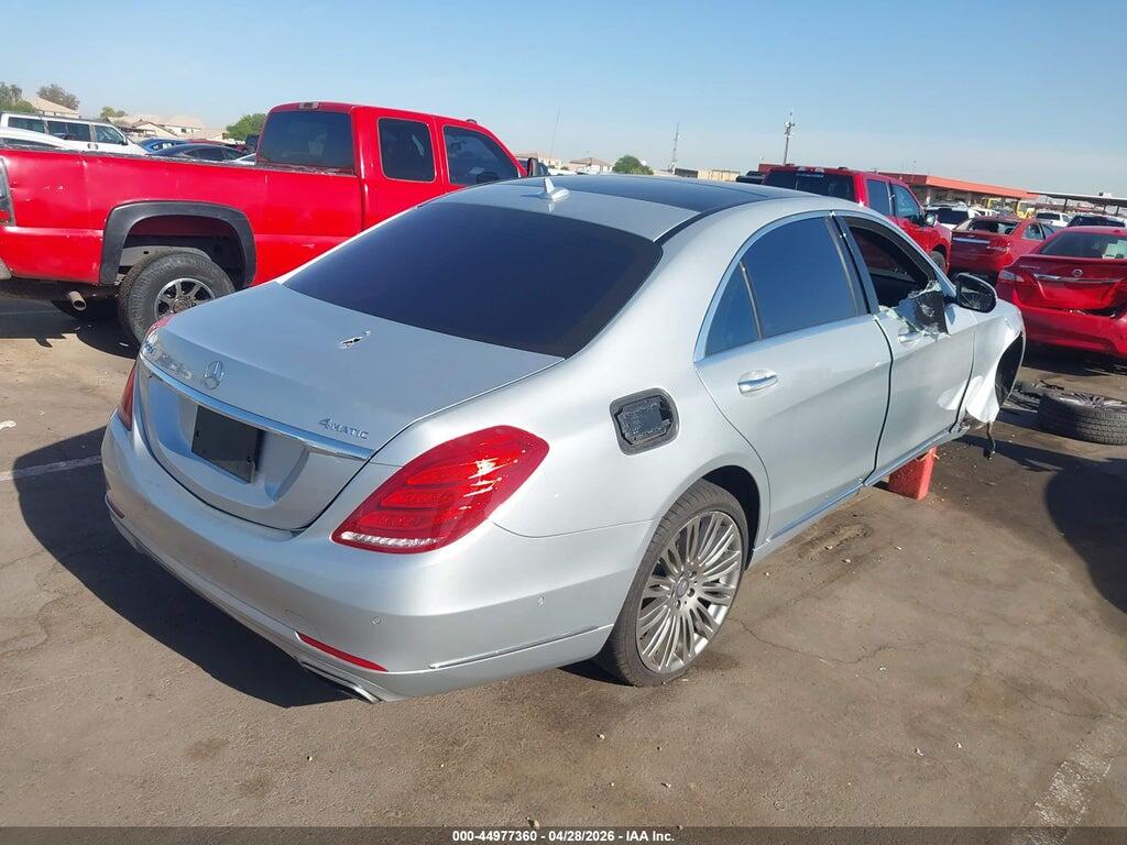 WDDUG8FB2FA155355 2015 MERCEDES-BENZ S 550 photo no. 4